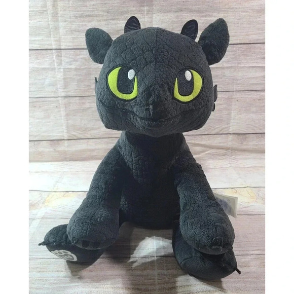 Build a Bear How To Train Your Dragon Plush Toothless Stuffed Animal Soundbox - Picture 1 of 5